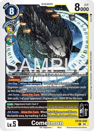 Cometmon (EX10-030) - [Sinister Order]