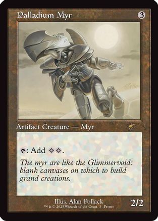 Palladium Myr (Retro Frame)  (WPN-003) - [WPN & Gateway Promos] - Trinity Hobby