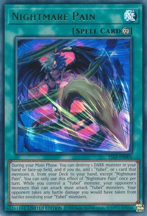 Nightmare Pain [25LP-EN005] - Limited Pack World Championship 2025 Limited - Ultra Rare - Trinity Hobby