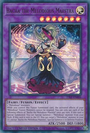 Bacha the Melodious Maestra [25LP-EN006] - Limited Pack World Championship 2025 Limited - Ultra Rare