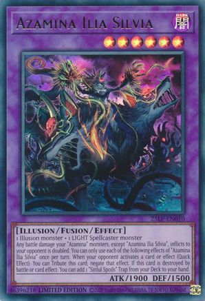 Azamina Ilia Silvia [25LP-EN010] - Limited Pack World Championship 2025 Limited - Ultra Rare - Trinity Hobby