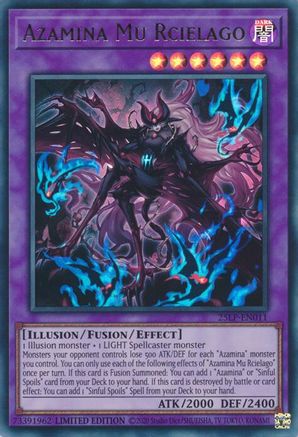 Azamina Mu Rcielago [25LP-EN011] - Limited Pack World Championship 2025 Limited - Ultra Rare - Trinity Hobby