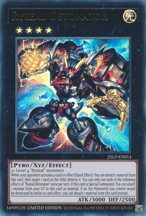 Ryzeal Detonator [25LP-EN014] - Limited Pack World Championship 2025 Limited - Ultra Rare - Trinity Hobby