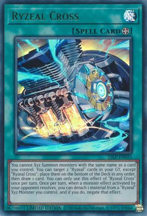 Ryzeal Cross [25LP-EN015] - Limited Pack World Championship 2025 Limited - Ultra Rare - Trinity Hobby