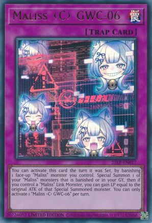 Maliss C GWC-06 [25LP-EN017] - Limited Pack World Championship 2025 Limited - Ultra Rare - Trinity Hobby