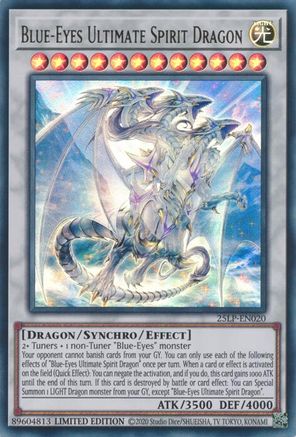 Blue-Eyes Ultimate Spirit Dragon [25LP-EN020] - Limited Pack World Championship 2025 Limited - Ultra Rare