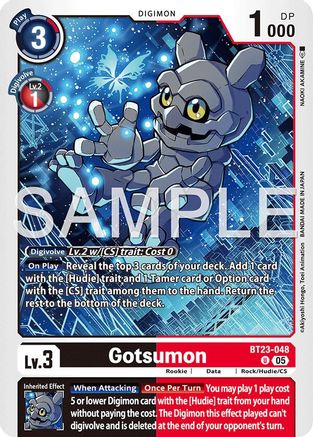 Gotsumon (BT23-048) - [Hackers' Slumber] - Trinity Hobby