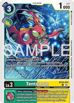 Tentomon (BT23-037) - [Hackers' Slumber] - Trinity Hobby