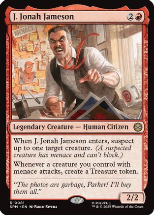 J. Jonah Jameson  (SPM-081) - [Marvel's Spider-Man]