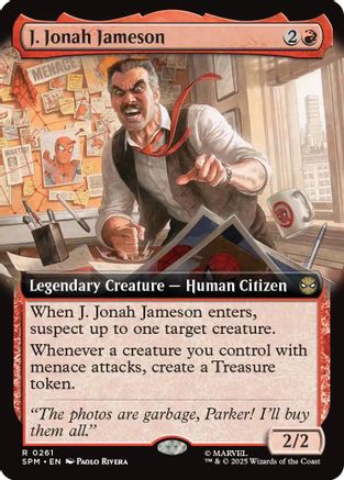 J. Jonah Jameson (Extended Art)  (SPM-261) - [Marvel's Spider-Man] - Trinity Hobby
