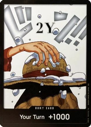 DON!! Card (2Y) (Double Pack Set Vol. 8) - [Legacy of the Master] Foil - Trinity Hobby