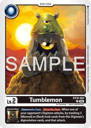 Tumblemon (EX10-003) - [Sinister Order] - Trinity Hobby