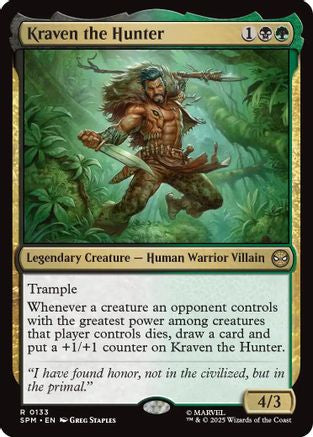 Kraven the Hunter  (SPM-133) - [Marvel's Spider-Man] - Trinity Hobby