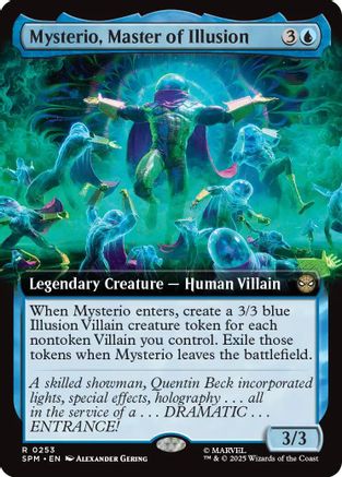 Mysterio, Master of Illusion (Extended Card)  (SPM-253) - [Marvel's Spider-Man] - Trinity Hobby