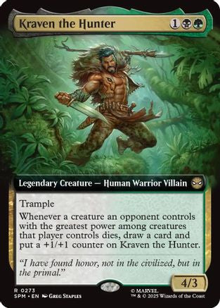 Kraven the Hunter (Extended Art)  (SPM-273) - [Marvel's Spider-Man] - Trinity Hobby