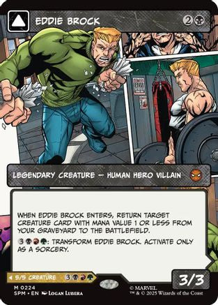 Eddie Brock (0224) (Borderless)  (SPM-224) - [Marvel's Spider-Man] - Trinity Hobby