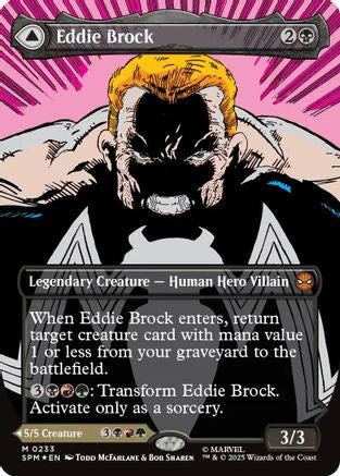 Eddie Brock (0233) (Borderless)  (SPM-224) - [Marvel's Spider-Man] - Trinity Hobby