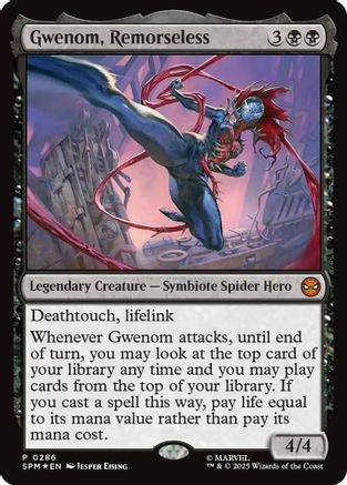Gwenom, Remorseless  [Foil]  (UMP-286) - [Unique and Miscellaneous Promos] - Trinity Hobby
