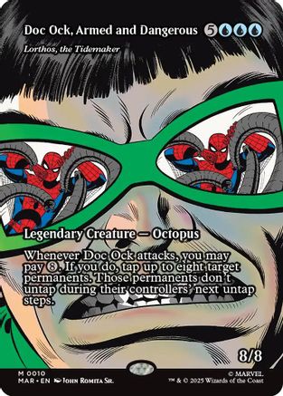 Doc Ock, Armed and Dangerous - Lorthos, the Tidemaker  [Foil]  (MAR-010) - [Marvel Eternal-Legal] - Trinity Hobby