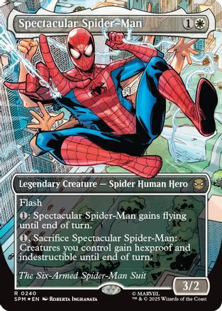 Spectacular Spider-Man (240)  [Foil]  (SPM-240) - [Marvel's Spider-Man] - Trinity Hobby