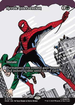 Heroic Intervention  (MAR-034) - [Marvel Eternal-Legal] - Trinity Hobby