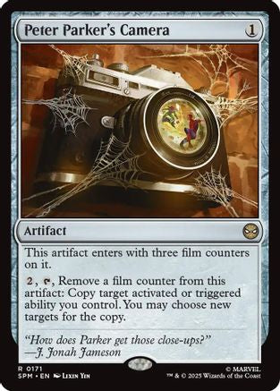 Peter Parker's Camera  [Foil]  (SPM-171) - [Marvel's Spider-Man] - Trinity Hobby