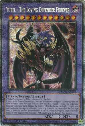 Yubel - The Loving Defender Forever [MP25-EN001] - 2025 Mega-Pack 1st Edition - Starlight Rare - Trinity Hobby