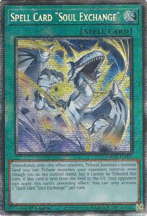 Spell Card "Soul Exchange" [MP25-EN007] - 2025 Mega-Pack 1st Edition - Starlight Rare - Trinity Hobby