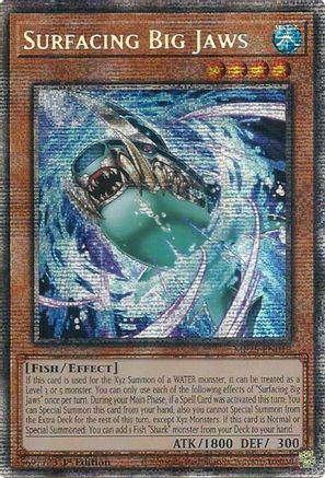 Surfacing Big Jaws [MP25-EN012] - 2025 Mega-Pack 1st Edition - Starlight Rare - Trinity Hobby