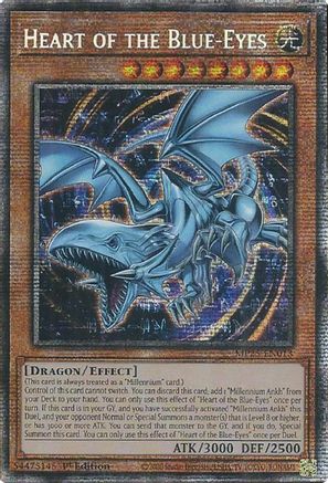 Heart of the Blue-Eyes [MP25-EN013] - 2025 Mega-Pack 1st Edition - Starlight Rare - Trinity Hobby