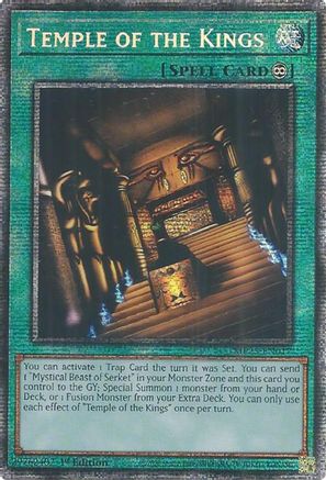Temple of the Kings [MP25-EN017] - 2025 Mega-Pack 1st Edition - Starlight Rare - Trinity Hobby