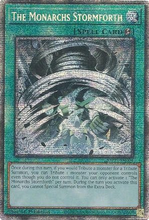 The Monarchs Stormforth [MP25-EN024] - 2025 Mega-Pack 1st Edition - Starlight Rare - Trinity Hobby
