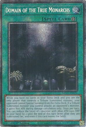 Domain of the True Monarchs [MP25-EN026] - 2025 Mega-Pack 1st Edition - Starlight Rare - Trinity Hobby
