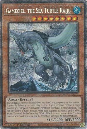 Gameciel, the Sea Turtle Kaiju [MP25-EN028] - 2025 Mega-Pack 1st Edition - Starlight Rare - Trinity Hobby