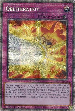 Obliterate!!! [MP25-EN029] - 2025 Mega-Pack 1st Edition - Starlight Rare - Trinity Hobby