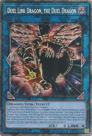 Duel Link Dragon, the Duel Dragon [MP25-EN039] - 2025 Mega-Pack 1st Edition - Starlight Rare - Trinity Hobby