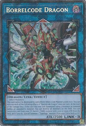 Borrelcode Dragon [MP25-EN040] - 2025 Mega-Pack 1st Edition - Starlight Rare - Trinity Hobby