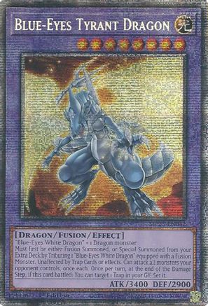 Blue-Eyes Tyrant Dragon [MP25-EN042] - 2025 Mega-Pack 1st Edition - Starlight Rare - Trinity Hobby