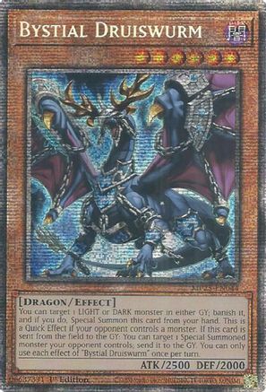 Bystial Druiswurm [MP25-EN044] - 2025 Mega-Pack 1st Edition - Starlight Rare - Trinity Hobby