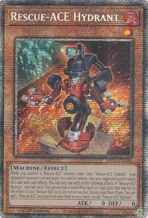 Rescue-ACE Hydrant [MP25-EN046] - 2025 Mega-Pack 1st Edition - Starlight Rare - Trinity Hobby
