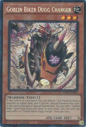 Goblin Biker Dugg Charger [MP25-EN051] - 2025 Mega-Pack 1st Edition - Prismatic Secret Rare - Trinity Hobby
