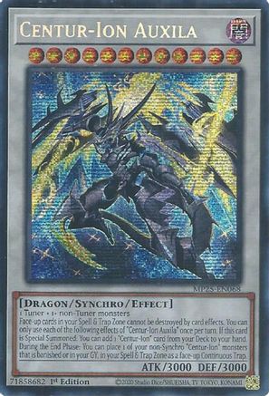 Centur-Ion Auxila [MP25-EN068] - 2025 Mega-Pack 1st Edition - Prismatic Secret Rare - Trinity Hobby