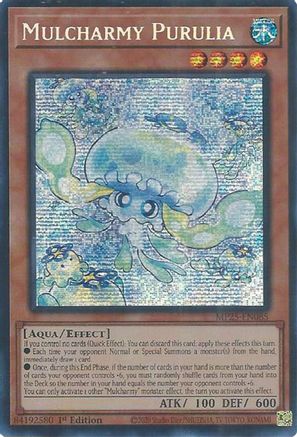 Mulcharmy Purulia [MP25-EN085] - 2025 Mega-Pack 1st Edition - Prismatic Secret Rare - Trinity Hobby