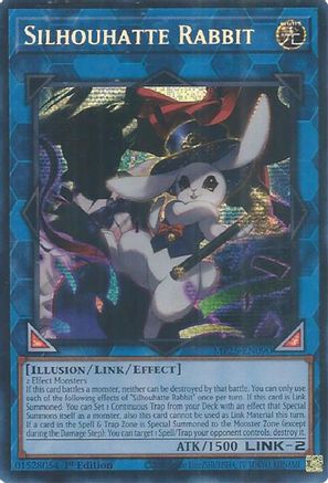 Silhouhatte Rabbit [MP25-EN090] - 2025 Mega-Pack 1st Edition - Prismatic Secret Rare - Trinity Hobby