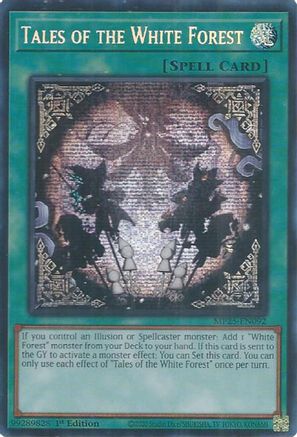 Tales of the White Forest [MP25-EN092] - 2025 Mega-Pack 1st Edition - Prismatic Secret Rare - Trinity Hobby