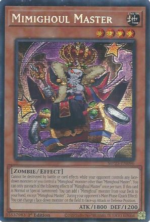 Mimighoul Master [MP25-EN096] - 2025 Mega-Pack 1st Edition - Prismatic Secret Rare - Trinity Hobby