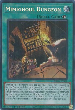 Mimighoul Dungeon [MP25-EN097] - 2025 Mega-Pack 1st Edition - Prismatic Secret Rare - Trinity Hobby