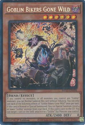 Goblin Bikers Gone Wild [MP25-EN098] - 2025 Mega-Pack 1st Edition - Prismatic Secret Rare - Trinity Hobby