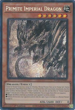 Primite Imperial Dragon [MP25-EN099] - 2025 Mega-Pack 1st Edition - Prismatic Secret Rare - Trinity Hobby