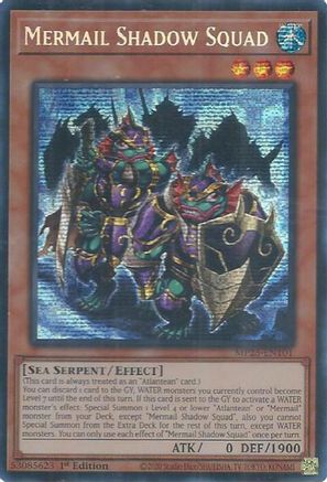 Mermail Shadow Squad [MP25-EN101] - 2025 Mega-Pack 1st Edition - Prismatic Secret Rare - Trinity Hobby